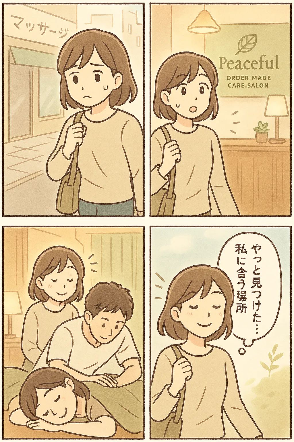オーダーメイドケア漫画