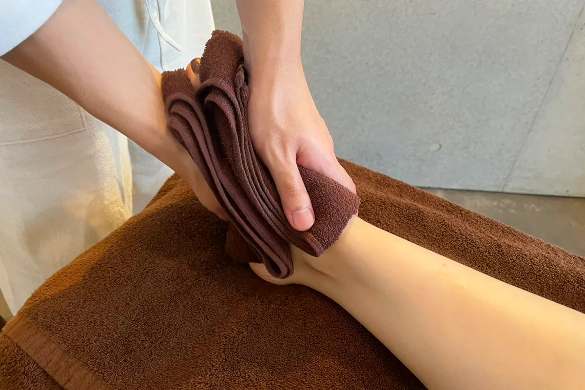 フットリフレ施術風景3