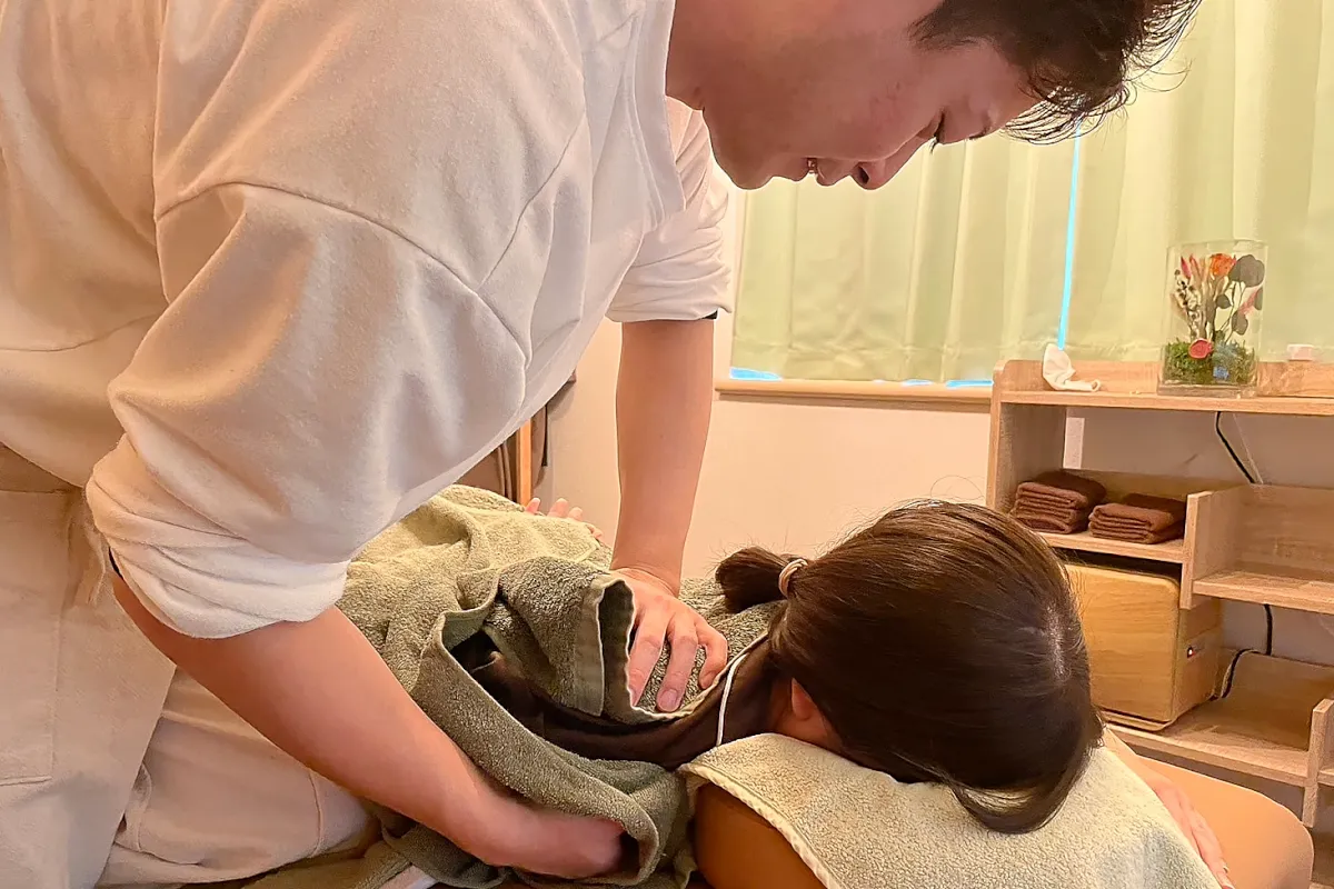 モビライゼーション施術風景1