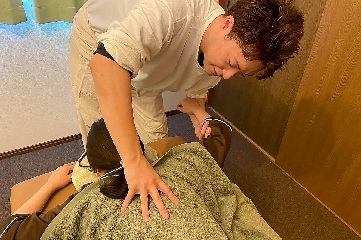 モビライゼーション施術風景3