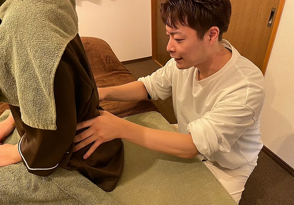 運動療法施術風景2