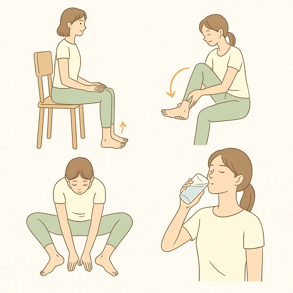 むくみ改善のセルフケア方法