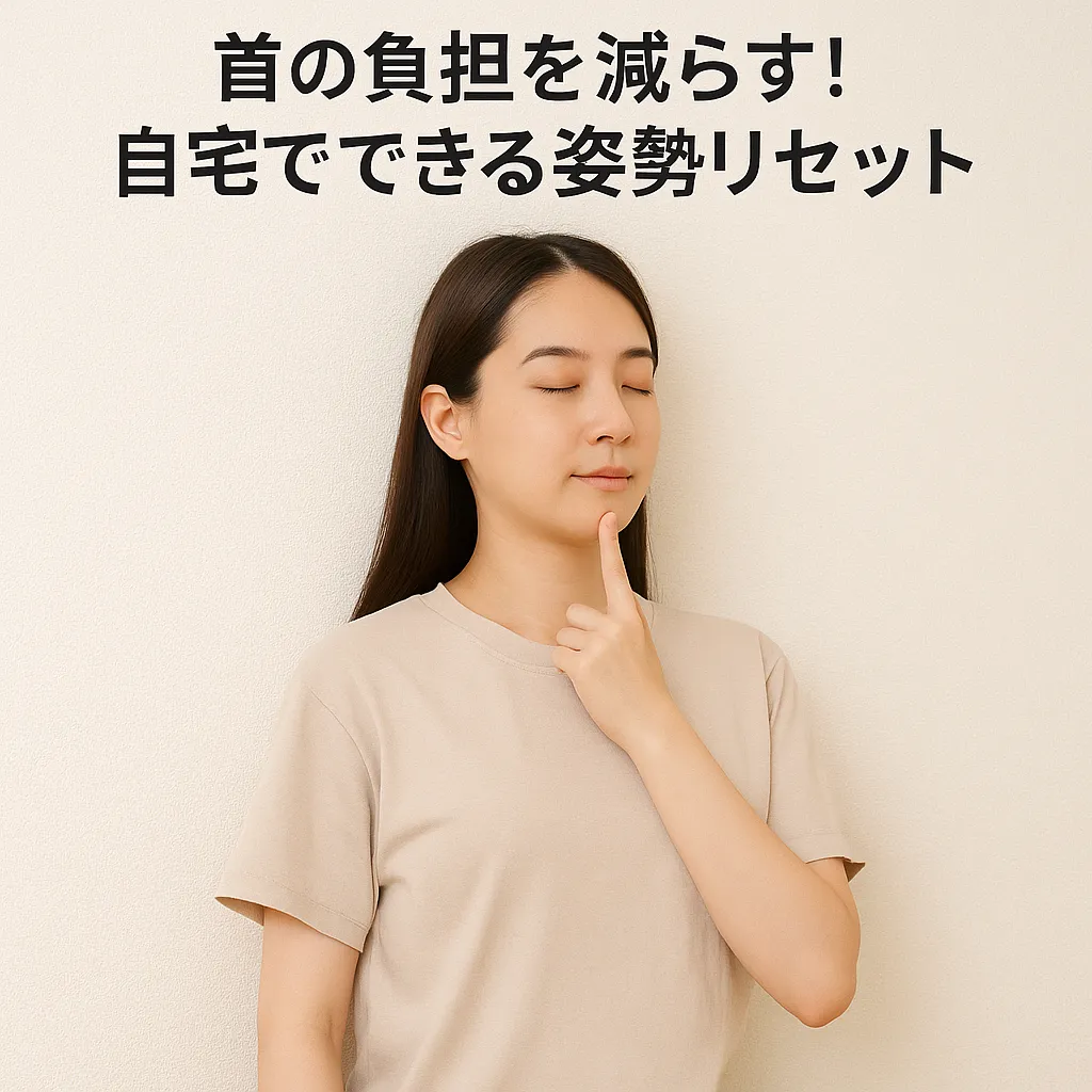 ストレートネック改善のセルフケア方法