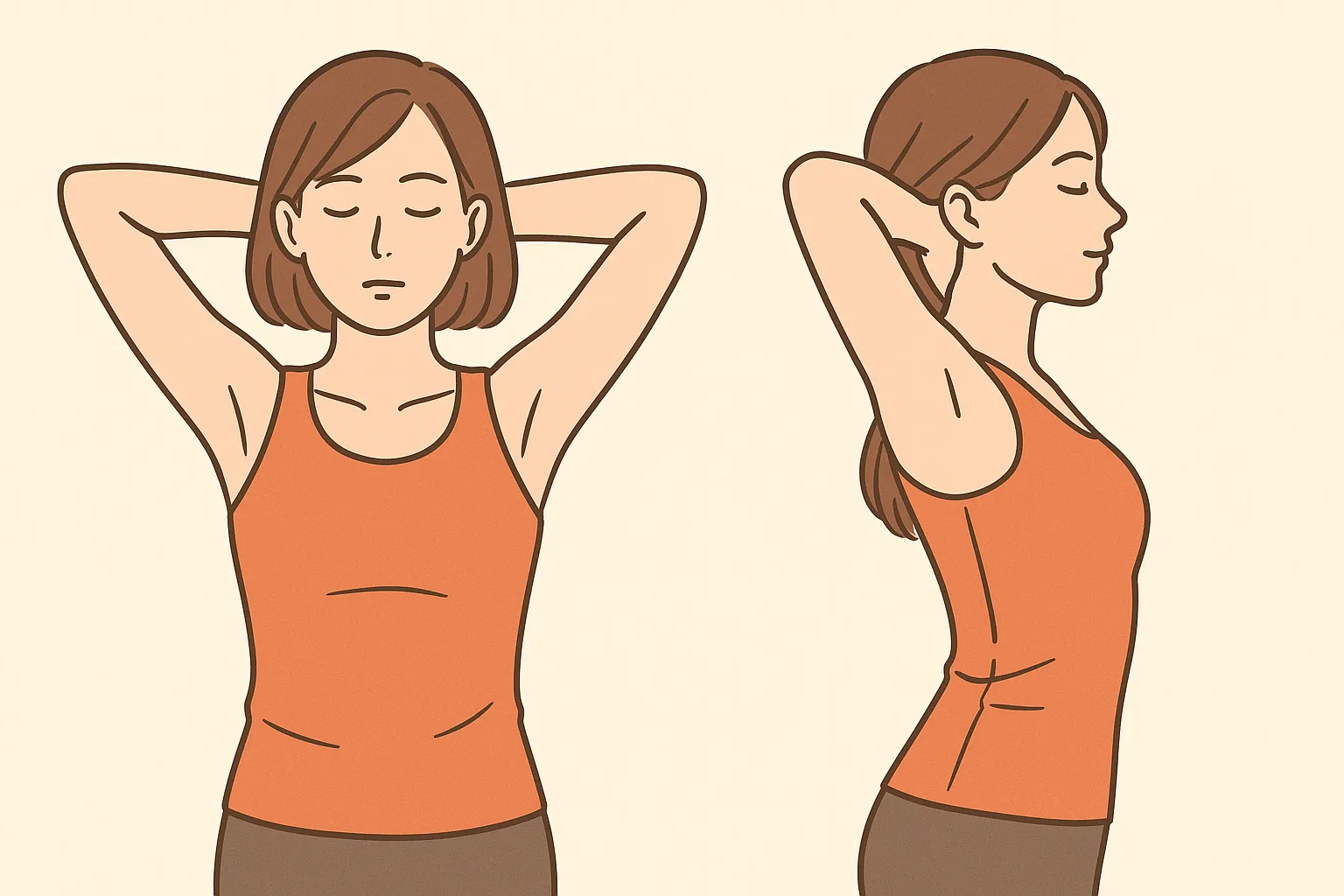 肩甲骨可動域改善のセルフケア方法